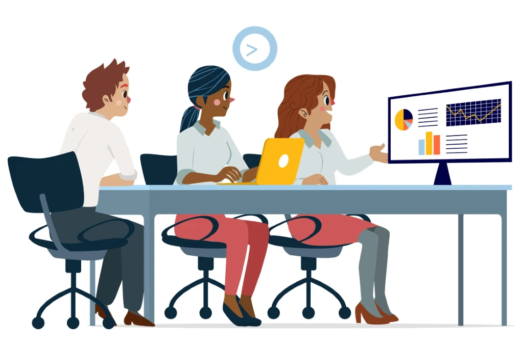 Three technician attending to outsourced WordPress support that extends your team